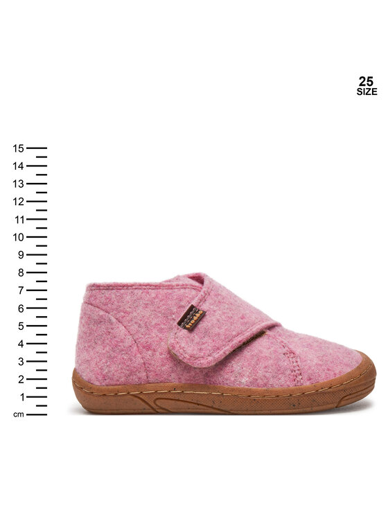 Froddo Froddo Kapcie Minni Wooly G1700343-8 S Różowy