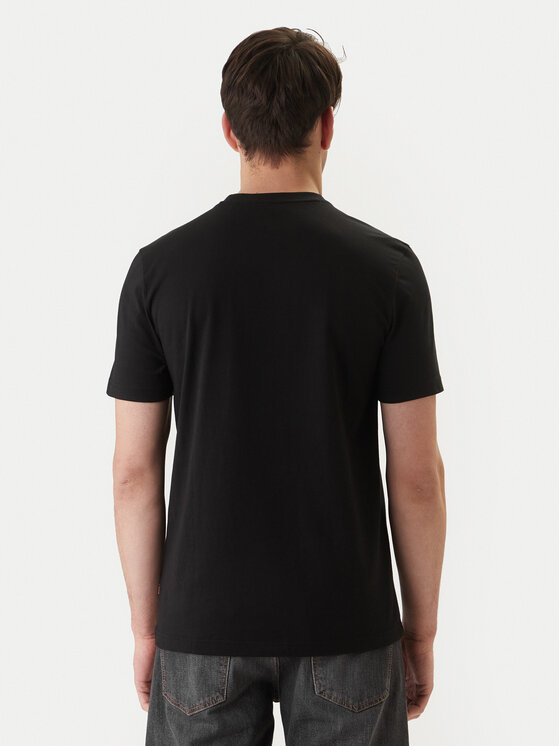 BOSS BOSS T-krekls Dobermann 50558965 Melns Regular Fit