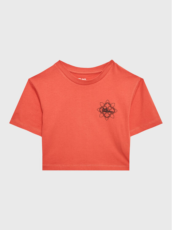 Jack Wolfskin Jack Wolfskin T-shirt Teen Mosaic 1609841 Ružičasta Regular Fit
