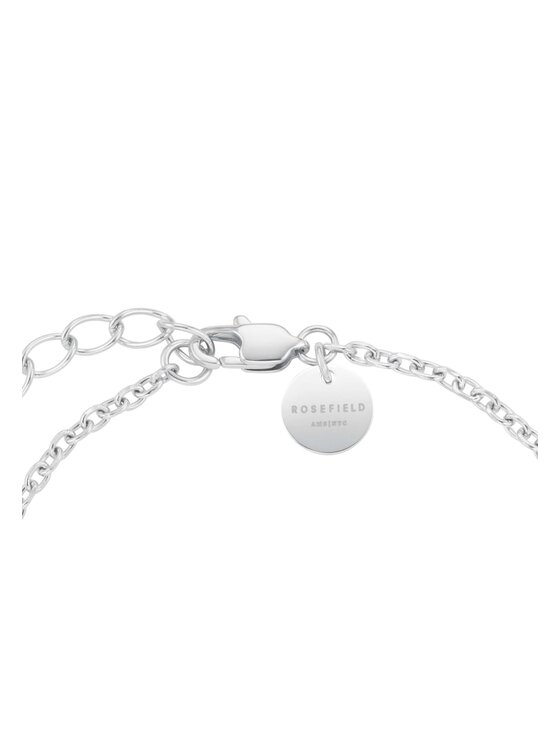 Rosefield Rosefield Bransoletka Pavé Collection Srebrny