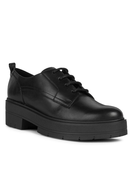 Geox Geox Halbschuhe D Spherica Ec7 D36VDH 00043 C9999 Schwarz