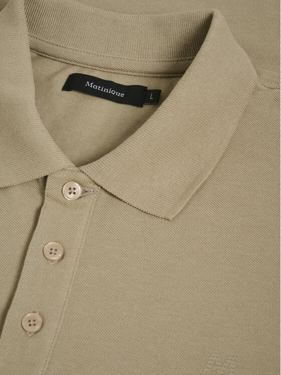 Matinique Matinique Polo majica 30206461 Bež Regular Fit