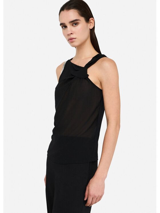 Liu Jo Liu Jo T-shirt CF5140J008822222 Nero Regular Fit