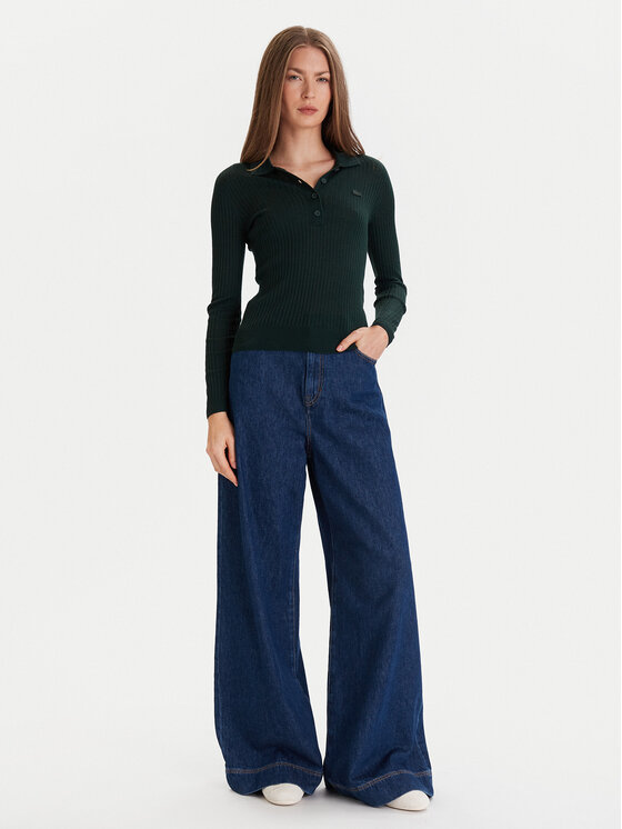 Lacoste Lacoste Sveter AF4006 Zelená Slim Fit