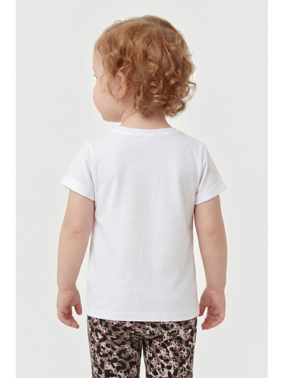 Guess Kids Guess Kids T-Shirt 183031 Biały Classic Fit