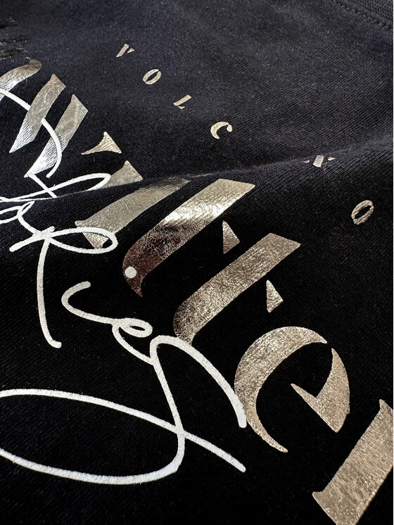 Volcano Volcano T-Shirt T-TALE Czarny Regular Fit
