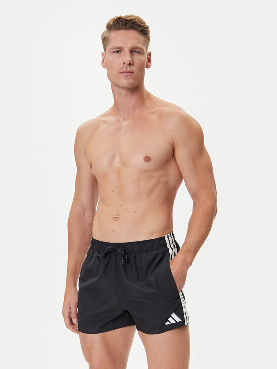 adidas adidas Plavecké šortky 3-Stripes JG1031 Čierna Regular Fit