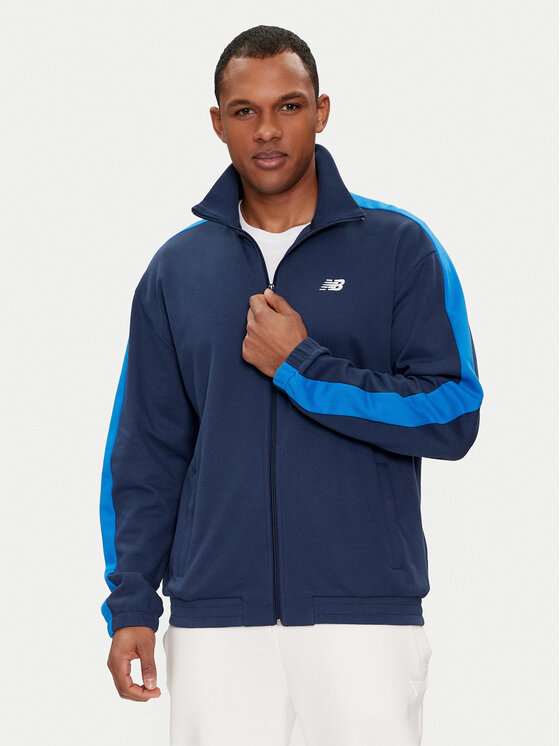 New Balance New Balance Sweatshirt Greatest Hits MJ41503 Dunkelblau Relaxed Fit