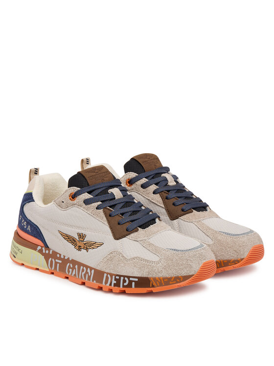 Aeronautica Militare Aeronautica Militare Sneakersy 252SC0276UCT03546 Beżowy