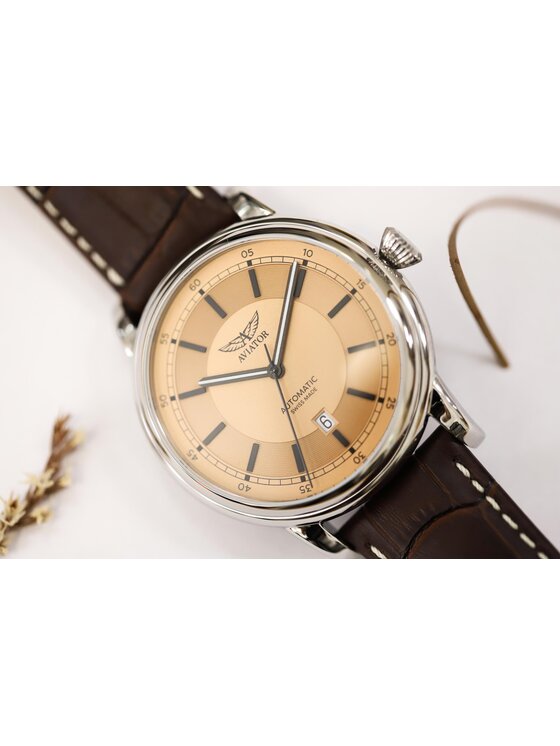 Aviator Aviator Orologio V.3.32.0.244.4 Marrone
