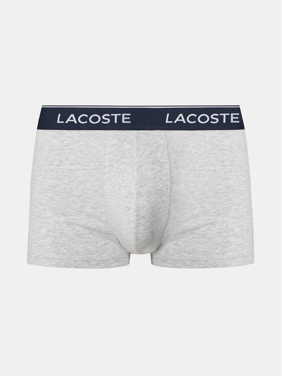 Lacoste Lacoste Набір з 3 пар боксерів 5H1297 Сірий