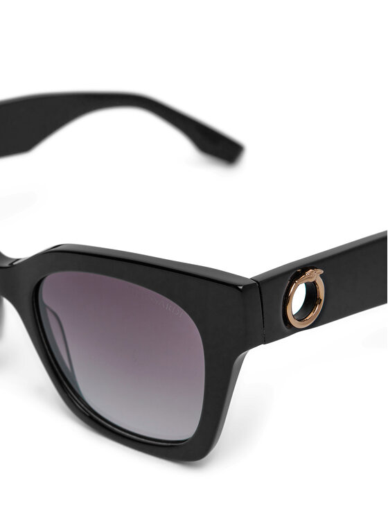 Trussardi Trussardi Saulesbrilles TSW9056 Melns