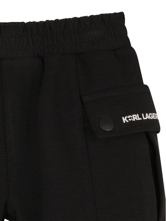 Karl Lagerfeld Kids Karl Lagerfeld Kids Set tricou și pantaloni scurți Z31070 M Colorat Regular Fit