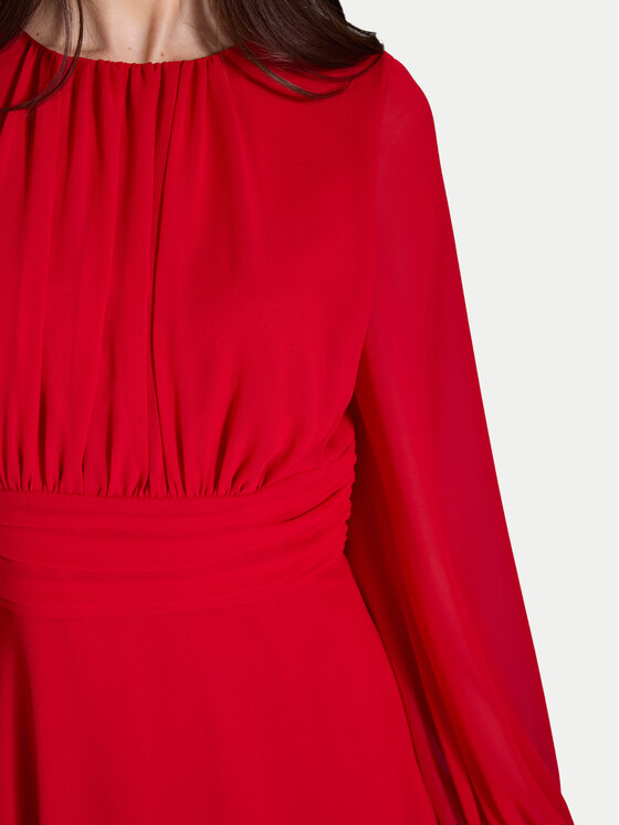 Swing Swing Rochie cocktail 5AI09000 Roșu Regular Fit