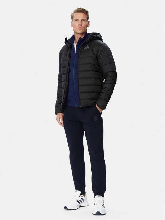 adidas adidas Outdoor яке Terrex Multi Essentials Climawarm Insulated Hooded Jacket KX4221 Черен Regular Fit