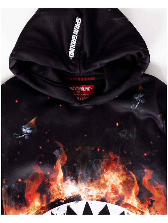 SPRAYGROUND SPRAYGROUND Felpa spy965 Nero Regular Fit
