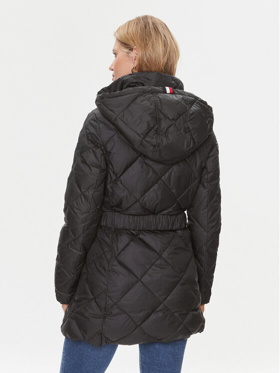 Tommy Hilfiger Tommy Hilfiger Zimné bundy Elevated WW0WW40326 Čierna Regular Fit
