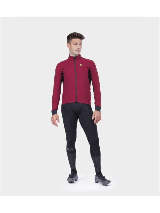 Alé Cycling Alé Cycling Kurtka softshell R-EV1 Future Warm Bordowy Regular Fit