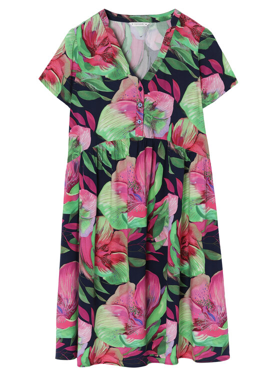 TATUUM Tatuum Sukienka codzienna Sfori T2305.202 Granatowy Oversize