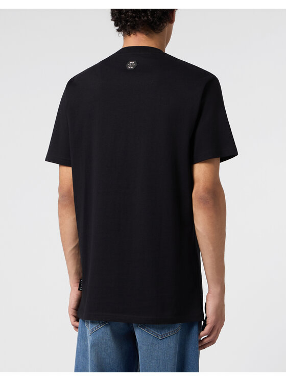 PHILIPP PLEIN PHILIPP PLEIN T-Shirt 31099 Czarny Regular Fit