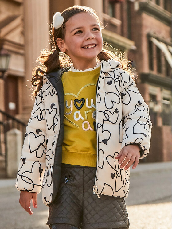 Mayoral Mayoral Зимно яке 4494 Черен Regular Fit