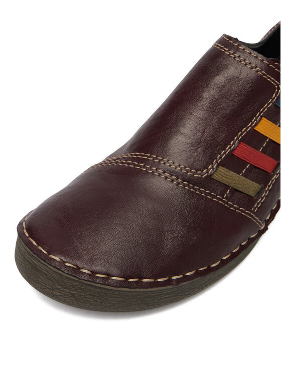 Rieker Rieker Halbschuhe CEO-52560-30 Dunkelrot