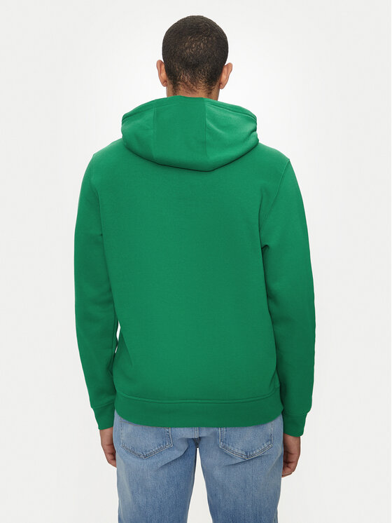 Tommy Jeans Tommy Jeans Світшот Flag DM0DM20497 Зелений Regular Fit