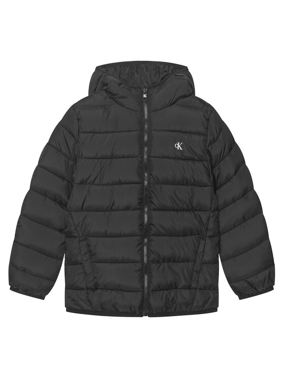 Calvin Klein Jeans Calvin Klein Jeans Pārejas jaka Ck Monogram LVCKTJM15B Melns Regular Fit
