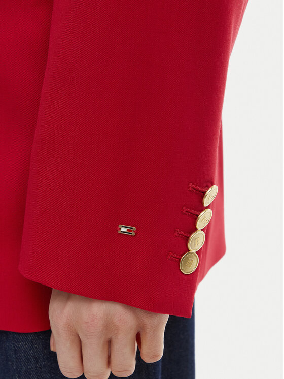 Tommy Hilfiger Tommy Hilfiger Sakoi WW0WW50784 Crvena Relaxed Fit