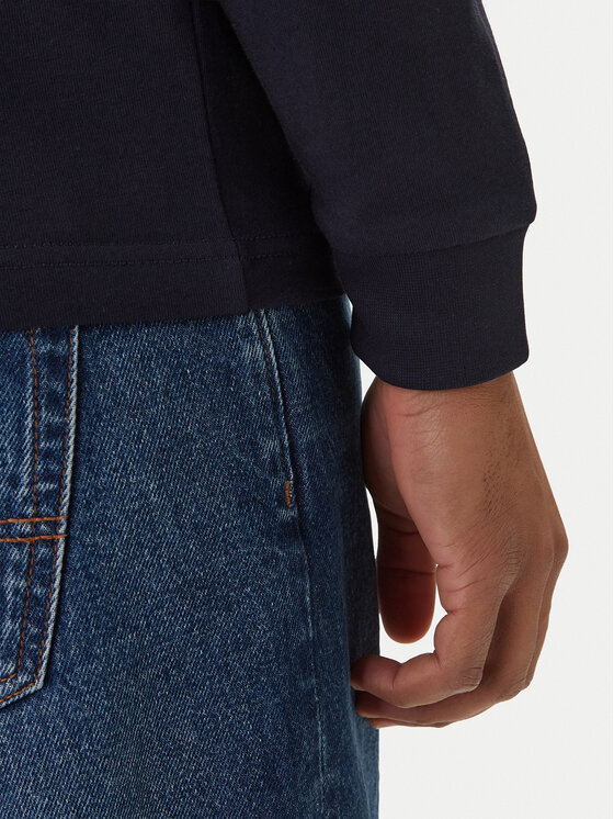 Napapijri Napapijri T-särk S-Box Logo NP0A8BC5 Tumesinine Regular Fit