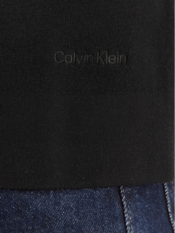 Calvin Klein Calvin Klein Тишърт LV147E303G Черен Regular Fit