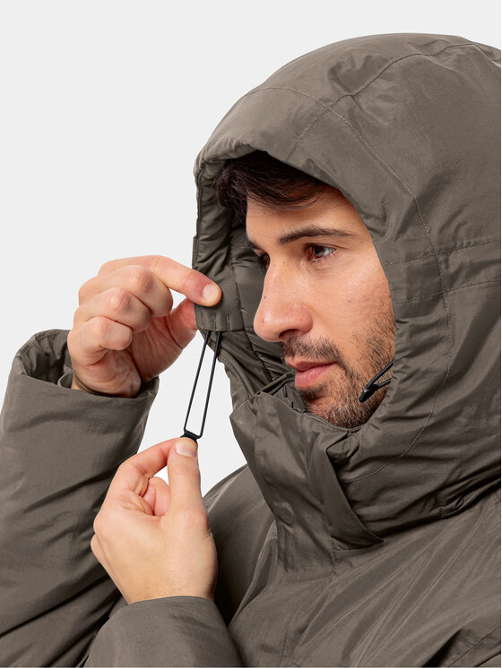 Jack Wolfskin Jack Wolfskin Зимно яке Textor Utility Jkt 1116101 Кафяв Regular Fit