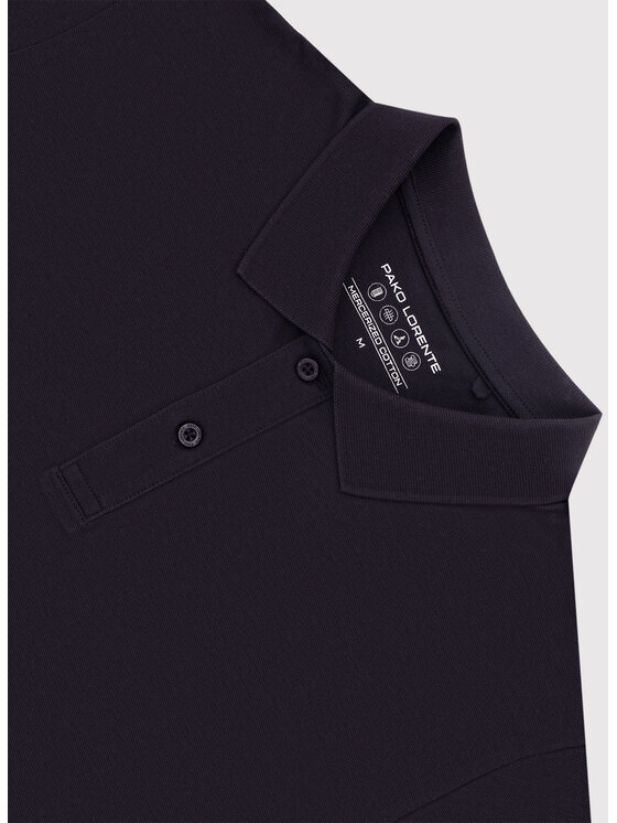 Pako Lorente Pako Lorente Polo P26SF-TX-012 Granatowy Classic Fit