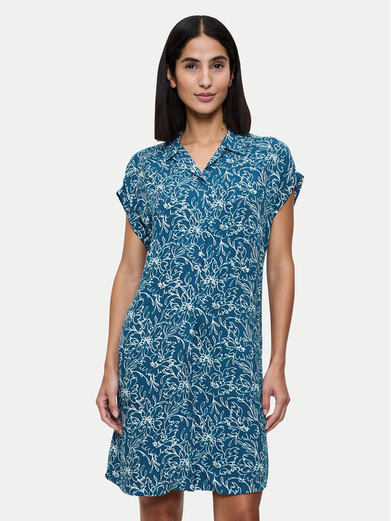 Triumph Triumph Noční košile Boyfriend 10222612 Modrá Relaxed Fit