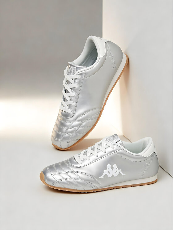 Kappa Kappa Sneakersy EO-1491510A(W) Strieborná
