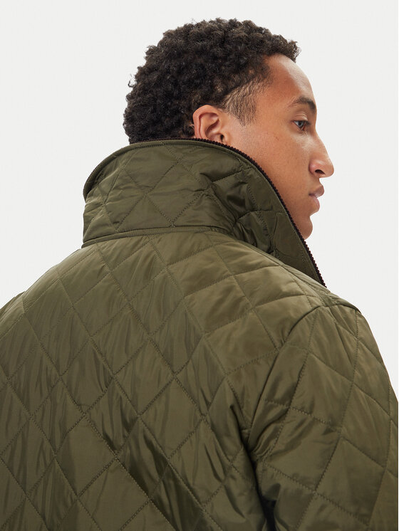 Barbour Barbour Prehodna jakna MQU0001OL91 Khaki Regular Fit