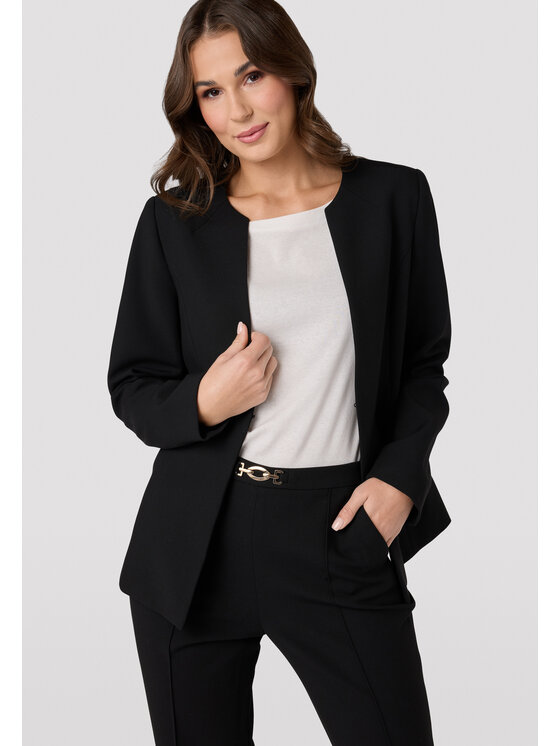 QUIOSQUE QUIOSQUE Sako QUIOSQUE 8VS002299 Černá Regular Fit