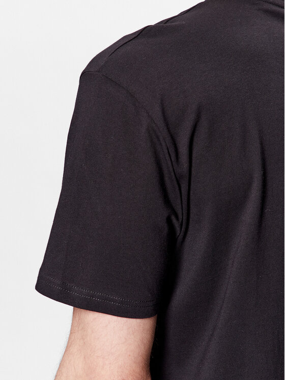 Plein Sport Plein Sport Тишърт SACC MTK6029 SJY001N Черен Regular Fit