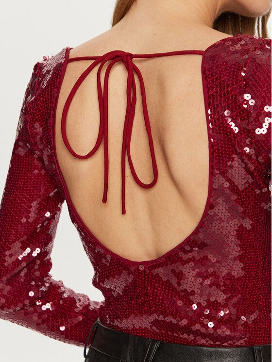 BARDOT BARDOT Body Verona 59471TB Červená Slim Fit