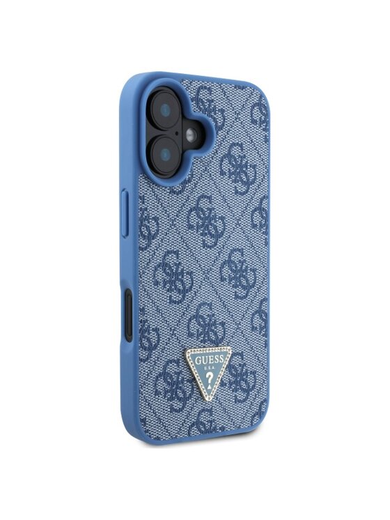 Guess Guess Etui na telefon Apple iPhone 16 Niebieski