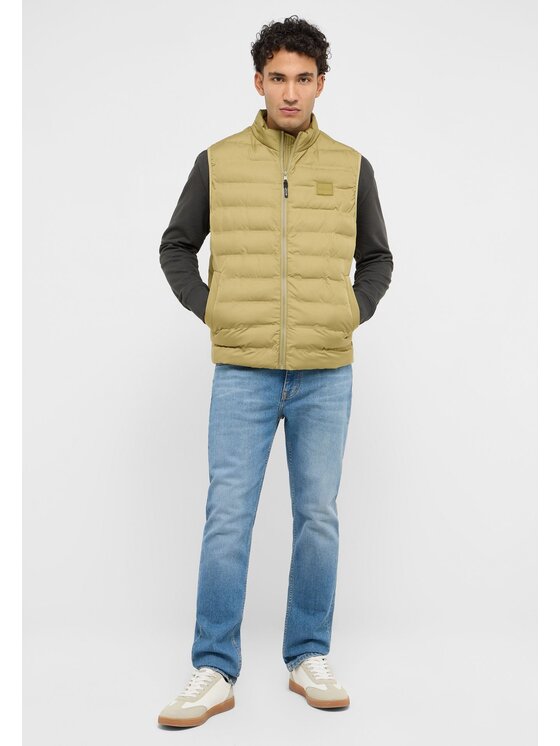 Mustang Mustang Gilet Style Dublin Beige Regular Fit