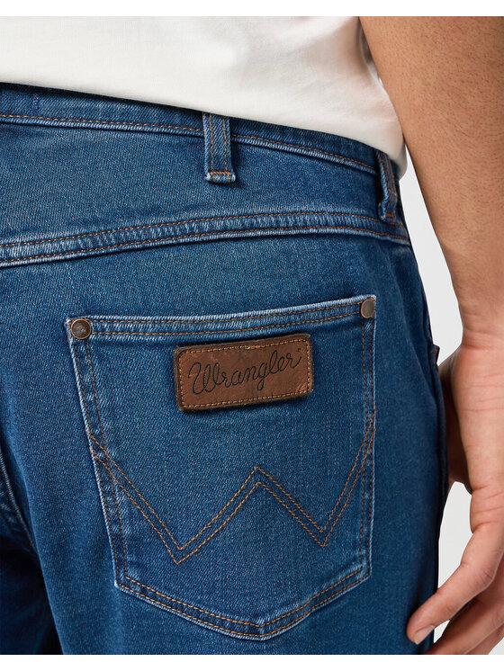 Wrangler Wrangler Jeansy GREENSBORO Niebieski Regular Fit