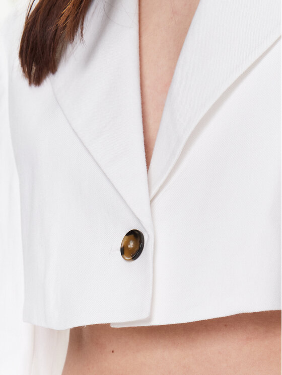 Herskind Herskind Σακάκι Loreen 4757840 Λευκό Regular Fit