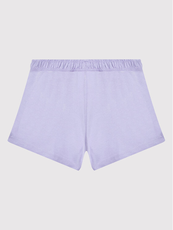 Champion Champion Набір футболка і спортивні шорти 404397 Фіолетовий Custome Fit