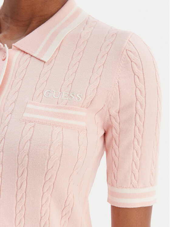 Guess Guess Strickjacke V6RR02 Z4652 Rosa Regular Fit