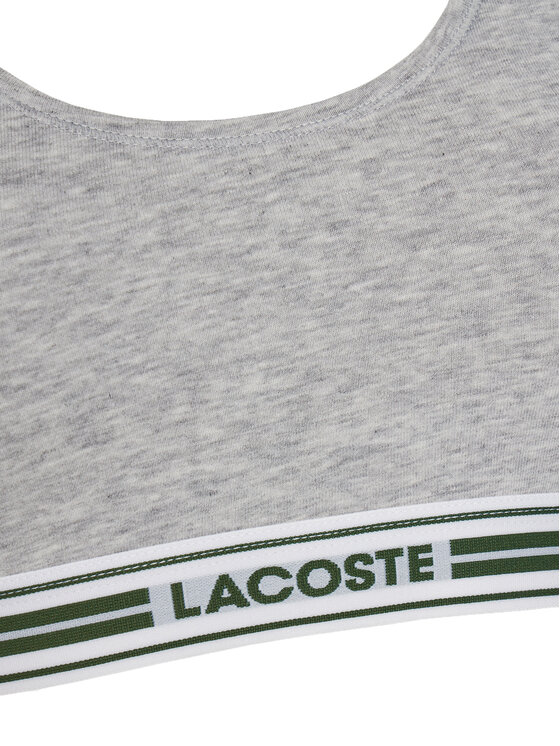 Lacoste Lacoste Бюстгальтер-топ IF8179 Сірий