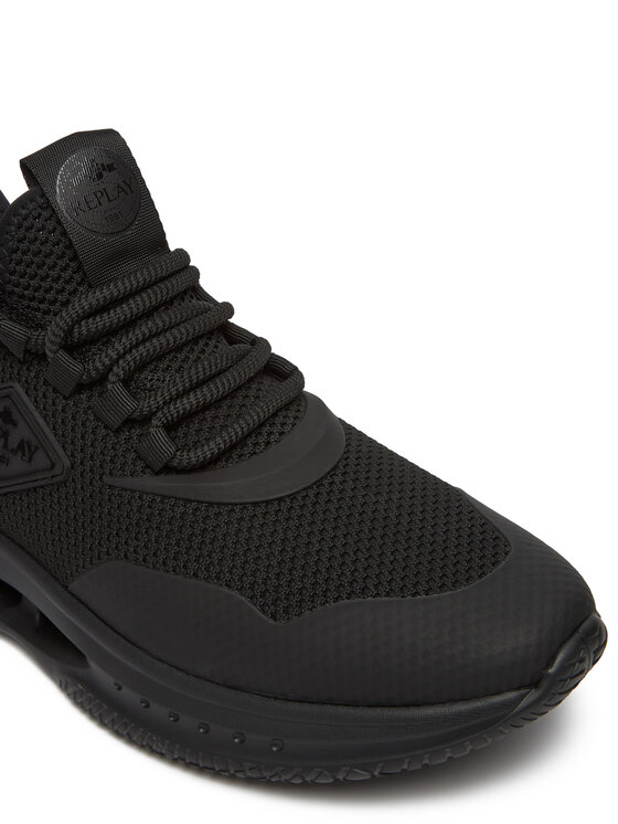 REPLAY REPLAY Sneakersy Milefor Base GMSE8.000.C0001T Czarny