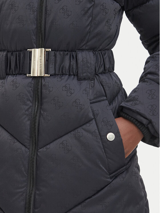 Guess Guess Zimné bundy W6BL50 W4144 Čierna Regular Fit
