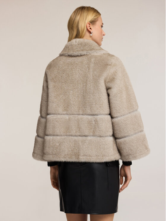 Motivi Motivi Pelliccia 8006Q000251N013 Grigio Over Fit