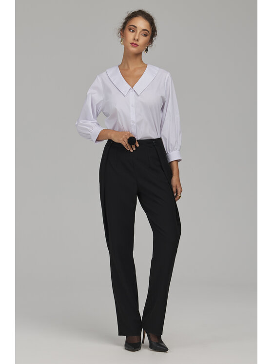 NIFE NIFE Koszula K99 Biały Relaxed Fit